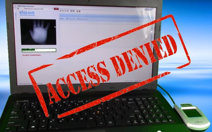 Access is denied whenever there is any fraudluent activity or when computer is used improperly.